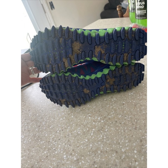 EUC Y2K Adidas Vigor TR Blue Green Orange Sneakers Outdoor Trail Runners Size 6 - Picture 9 of 13